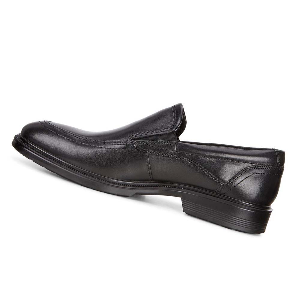 Ecco Lisbon Apron Slip On Pensko Herre Svarte | NO 519FDN